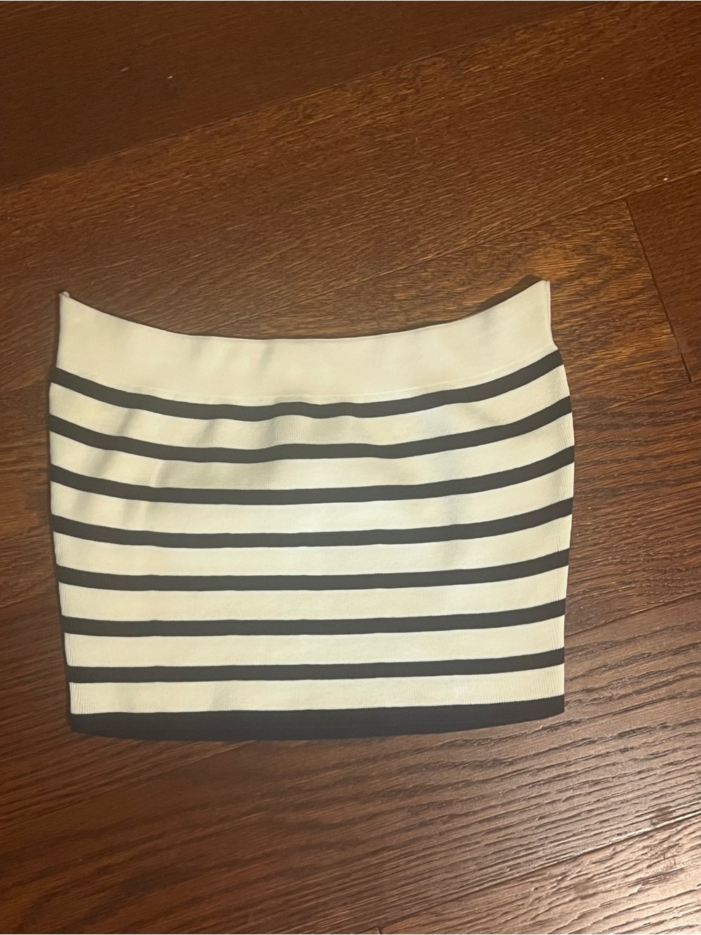 ASOS Striped Black and White Top